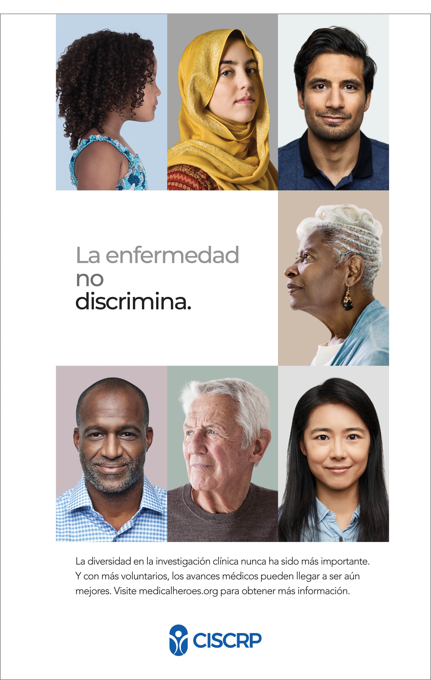 2020 Patient Diversity Poster in Spanish